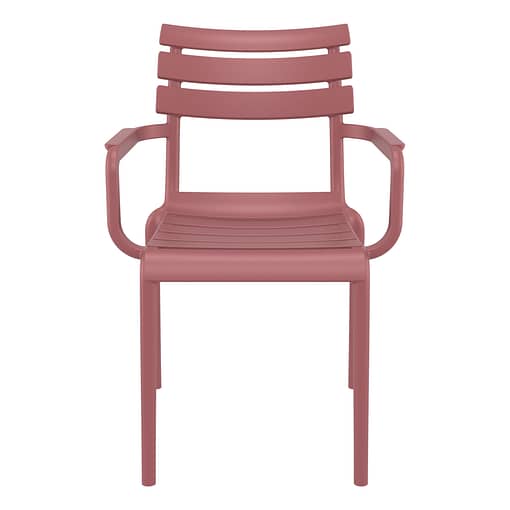 Black Paris Stacking Armchair - Indoor/Outdoor Seating Solution - Image 5