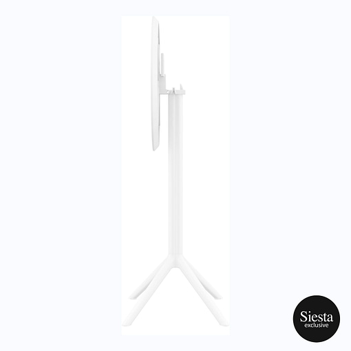 Sky Folding BAR Table 60 Round - Black - Image 28