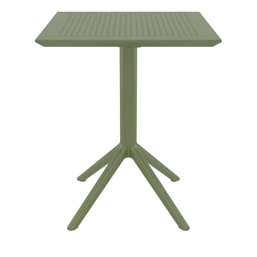 Furnlink Siesta Exclusive Sky Folding Table 60 Square - Anthracite - Image 36
