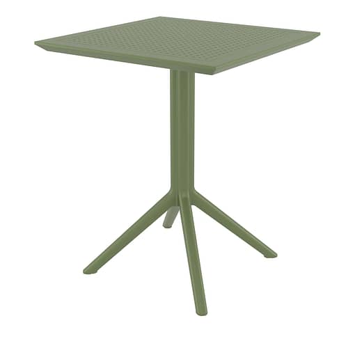 Furnlink Siesta Exclusive Sky Folding Table 60 Square - Anthracite - Image 37