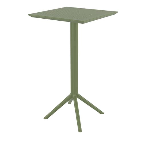Furnlink Sky Folding Bar Table 60 Square - White - Image 37
