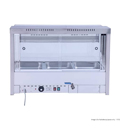 Bonvue BM11TC Angled Countertop Wet & Dry Bain Marie – 3xGN, 1055mm - Image 8