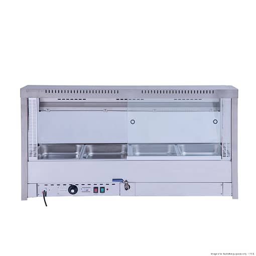 Bonvue Square Countertop Wet and Dry Bain Marie BM14SC - Image 3