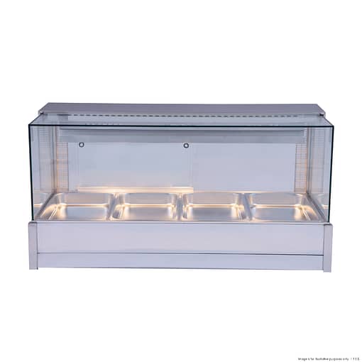 Bonvue Square Countertop Wet and Dry Bain Marie BM14SC - Image 4
