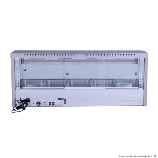 Bonvue Angled Countertop Wet and Dry Bain Marie BM17TC - Image 3