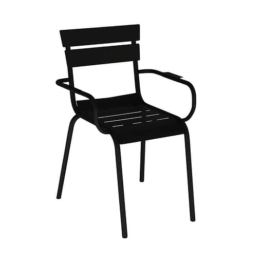 Durafurn® Lisbon Chair in Pristine White | Aluminium Construction | Ideal for Indoor & Outdoor Spaces - Image 2