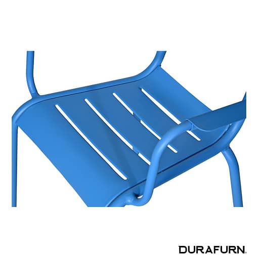 Durafurn® Lisbon Aluminium Chair – Captivating Blue - Image 8