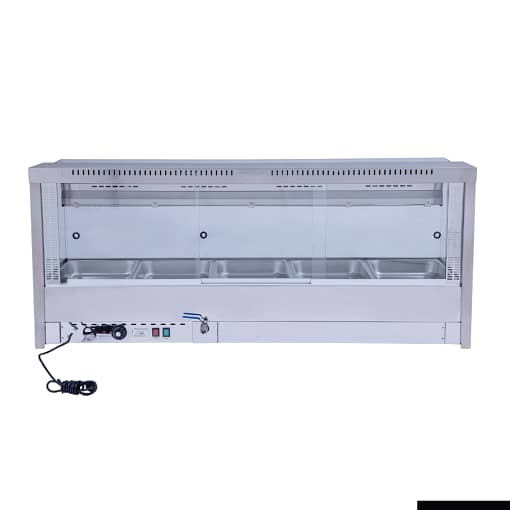 Bonvue Square Countertop Wet and Dry Bain Marie BM17SC - Image 2