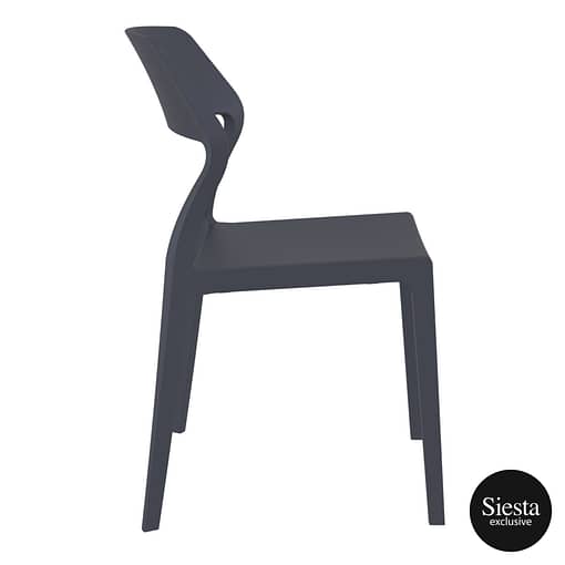 Anthracite Commercial Chair - Siesta Snow - Modern & Durable - Image 3