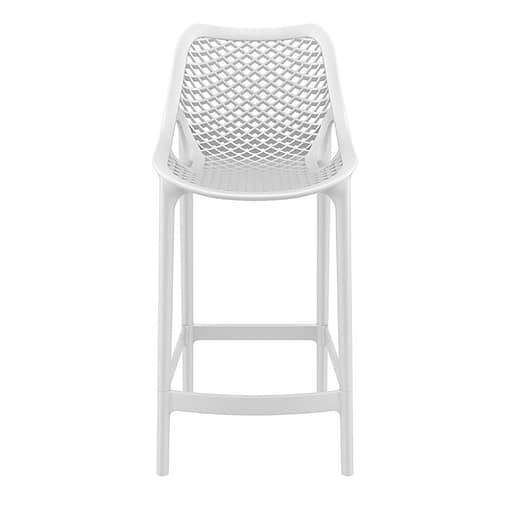 Siesta Exclusive Air Barstool 65 in White - UV Stabilised for Indoor/Outdoor Use - Image 2