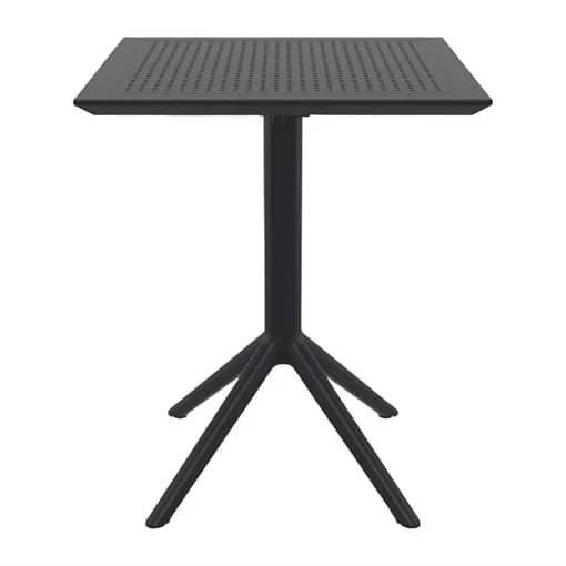 Furnlink Siesta Sky Folding Table 60 Square - Black - Image 3