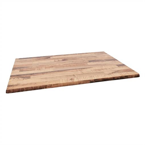 Furnlink Rustic Kansas Werzalit Rectangle Tabletop 1200x800mm - Image 3