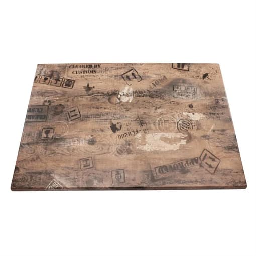 Ex Works Furnlink Werzalit Rectangle Duratop 1200x800mm Tabletop - Stylish & Hygienic - Image 2