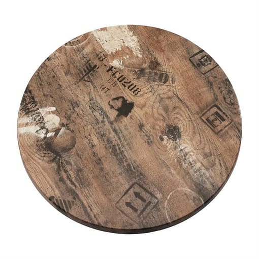 Ex Works Furnlink Werzalit Duratop 600mm Diameter Tabletop - Durable & Weather-Resistant - Image 2