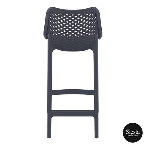 Furnlink Siesta Exclusive Air Barstool 65 - Anthracite - Image 4