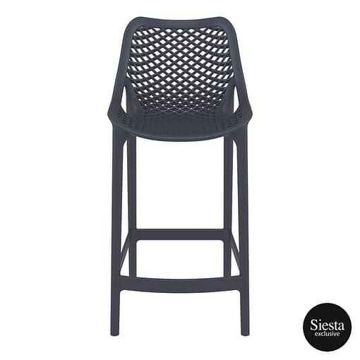 Furnlink Siesta Exclusive Air Barstool 65 - Anthracite - Image 2