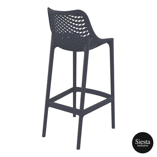 Furnlink Siesta Exclusive Air Barstool 75 - Anthracite - Image 5