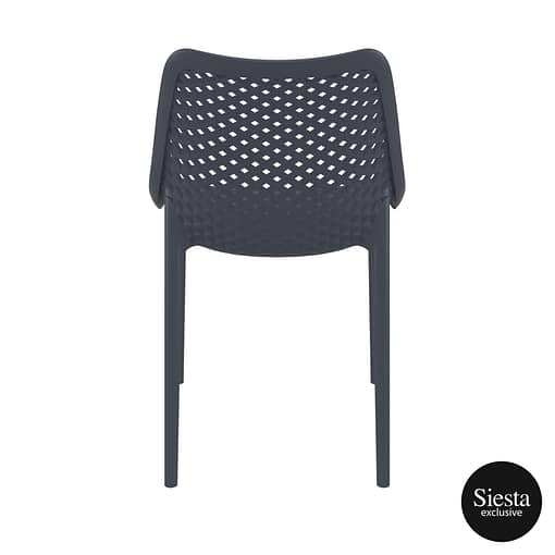 Anthracite Chair - Siesta Air - Durable & Stackable - Image 3