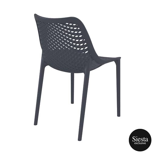 Anthracite Chair - Siesta Air - Durable & Stackable - Image 2