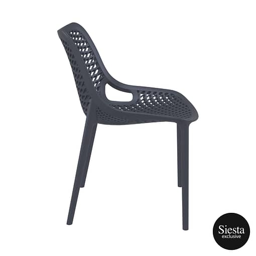 Anthracite Chair - Siesta Air - Durable & Stackable - Image 4