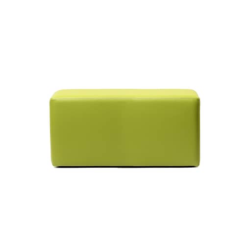 Furnlink Café Rectangle Ottoman in Red - Image 6