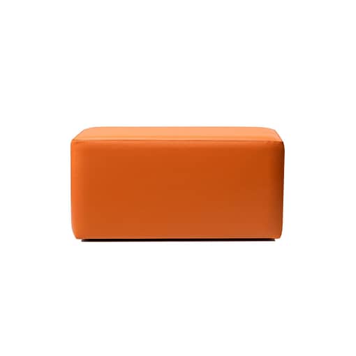 Furnlink Café Rectangle Ottoman in Red - Image 8