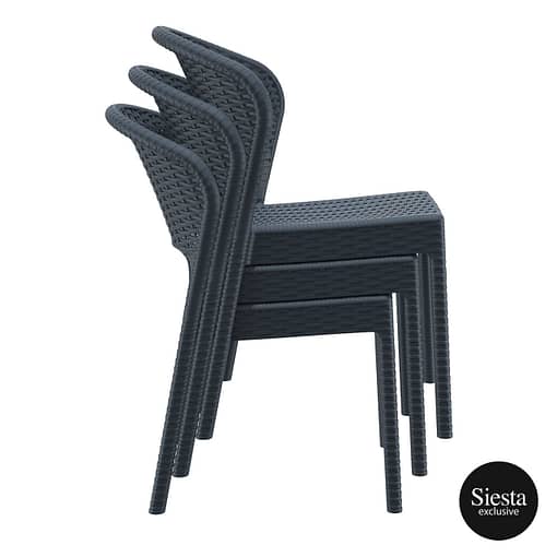Tahiti Table/Panama Armchair 8 Seat Package - White - Image 3