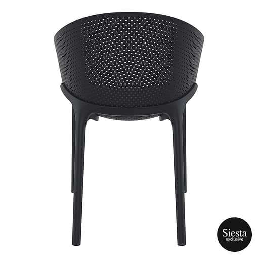 Sky Pro Chair - Anthracite ProPoly Stackable Chair - All-Weather Resistant - Image 10