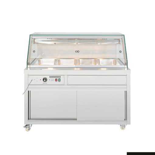 Thermaster Wet and Dry Bain Marie Display 4x1/1 GN Pans - PG150FE-XG