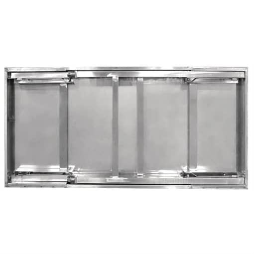 Vogue Folding Table St/St - 1200x600x900mm 47 1/4x 23 1/2 x 35 1/2" - Image 3
