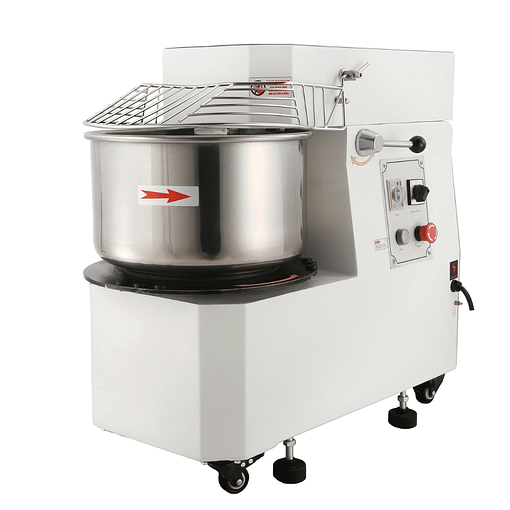Yasaki HTD-30L Tilting Head Removable Bowl Spiral Mixer, 30L, Stainless Steel, Commercial Bakery Mixer