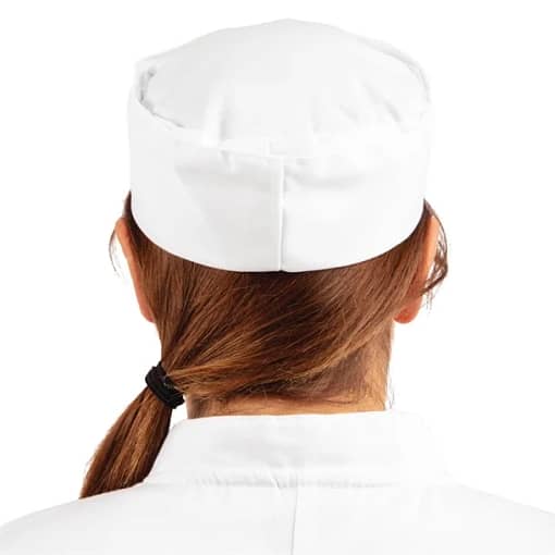 Whites Chefs Skull Cap White - Sizes S to XL - Image 4