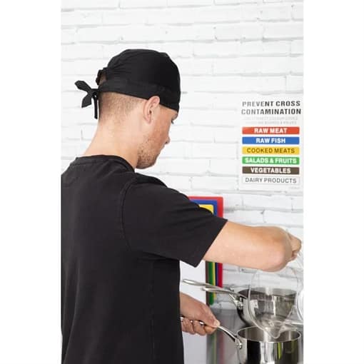 Whites Nevada Chefs Bandana Black - Image 4