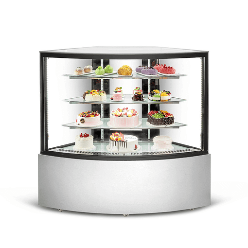 Bonvue C1484-3S Chilled Corner Display – LED-Lit