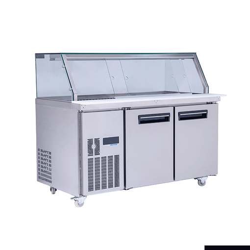 Thermaster Cold Salad & Noodle Bar 4x1/1 GN Pans PG150FA-XG - Image 2