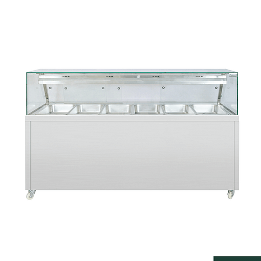 Thermaster Wet and Dry Bain Marie Display 6x1/1 GN Pans PG210FE-XG - Image 3