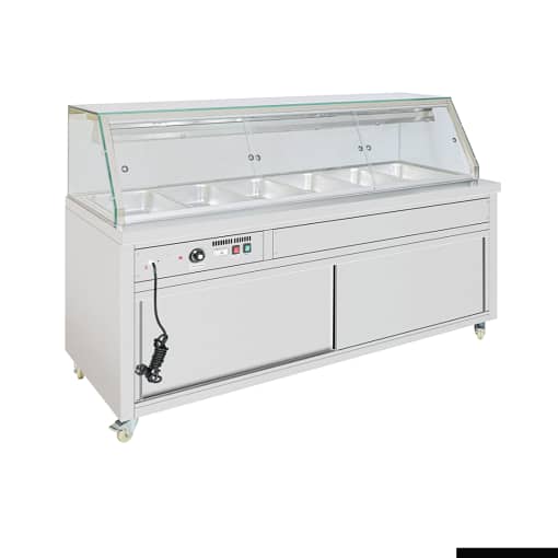 Thermaster Wet and Dry Bain Marie Display 6x1/1 GN Pans PG210FE-XG - Image 2