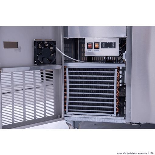 Thermaster Cold Salad & Noodle Bar 4x1/1 GN Pans PG150FA-XG - Image 5