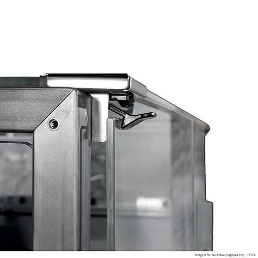 Tecnodom TMDR-0920B Series MR 2000mm Wide Deli Display with Storage and Castors - Image 5