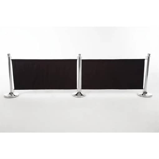 Bolero Black Banner with St/St Fixings - Image 6