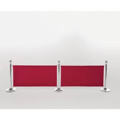 Bolero Red Banner with St/St Fixings - Image 3