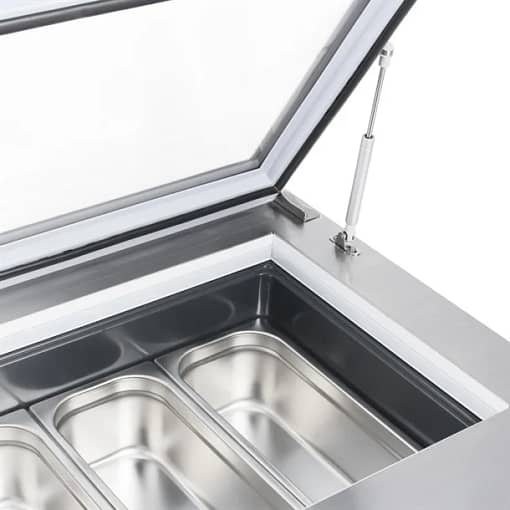 Polar G-Series Countertop Scoop Freezer - 4 x 5L Gelato Pans - Image 3