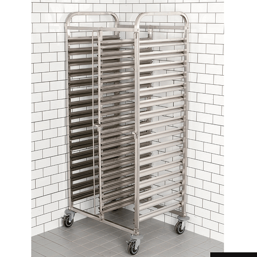 FED Modular System Gastronorm pan trolley 32 Pan 404090 - Image 3