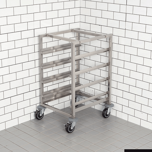 Modular System Glasswasher Basket Trolley 4 Tray - 415771 - Image 2