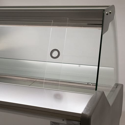 Bromic DD1250SG-NR Deli Display Square Glass 1330mm - Image 10