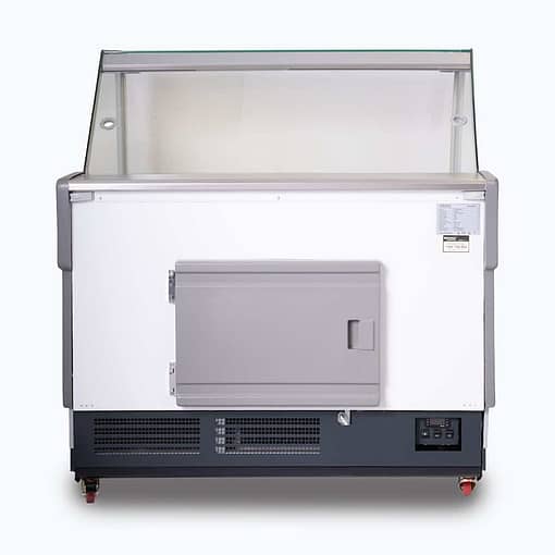 Bromic DD1250SG-NR Deli Display Square Glass 1330mm - Image 5