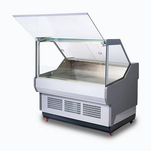 Bromic DD1875SG-NR Deli Display Fridge Square Glass 1955mm - Image 2