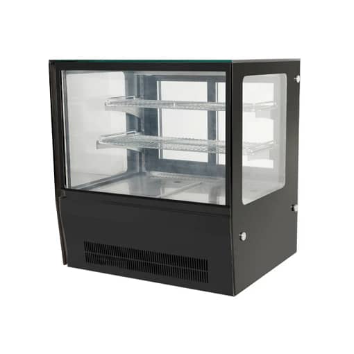AG Cake Showcase Bench Top, 2 Shelves 660mm - Image 4