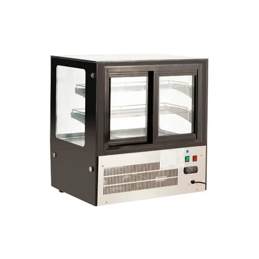AG Cake Showcase Bench Top, 2 Shelves 660mm - Image 3