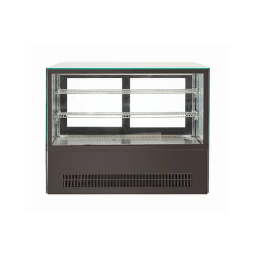Cake Showcase Bench Top, 2 Shelves 900mm